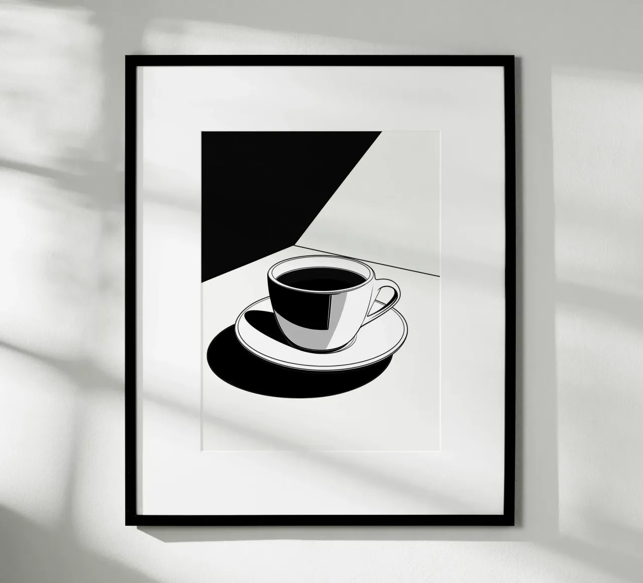 caffè minimalista poster da Spice & Style