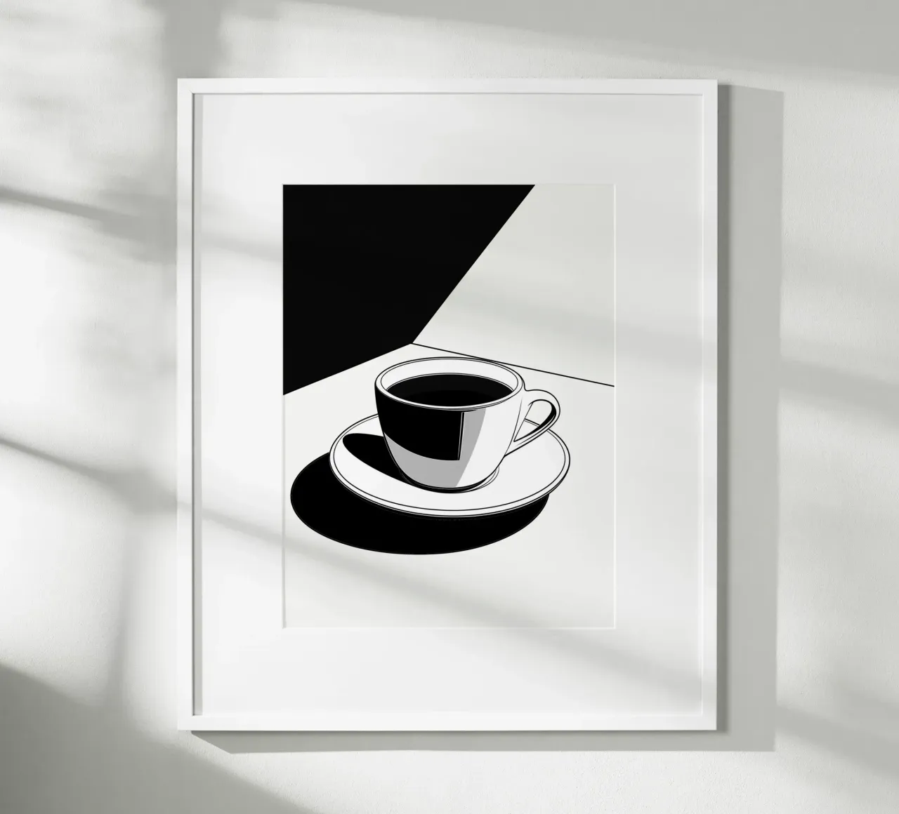 caffè minimalista poster da Spice & Style