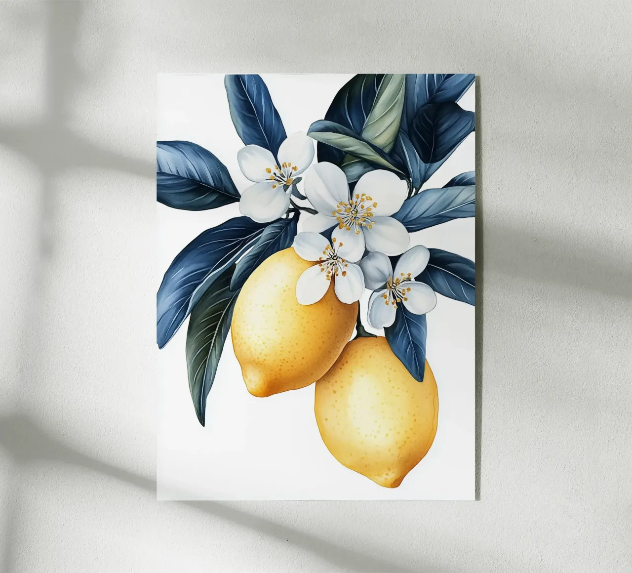 Limoni e fiori plexiglass da Spice & Style