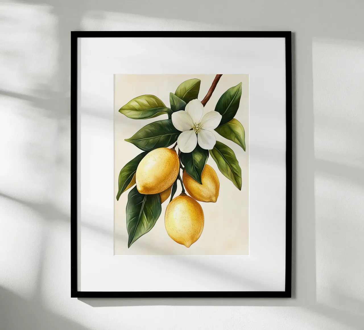 Ramo di limone poster da Spice & Style