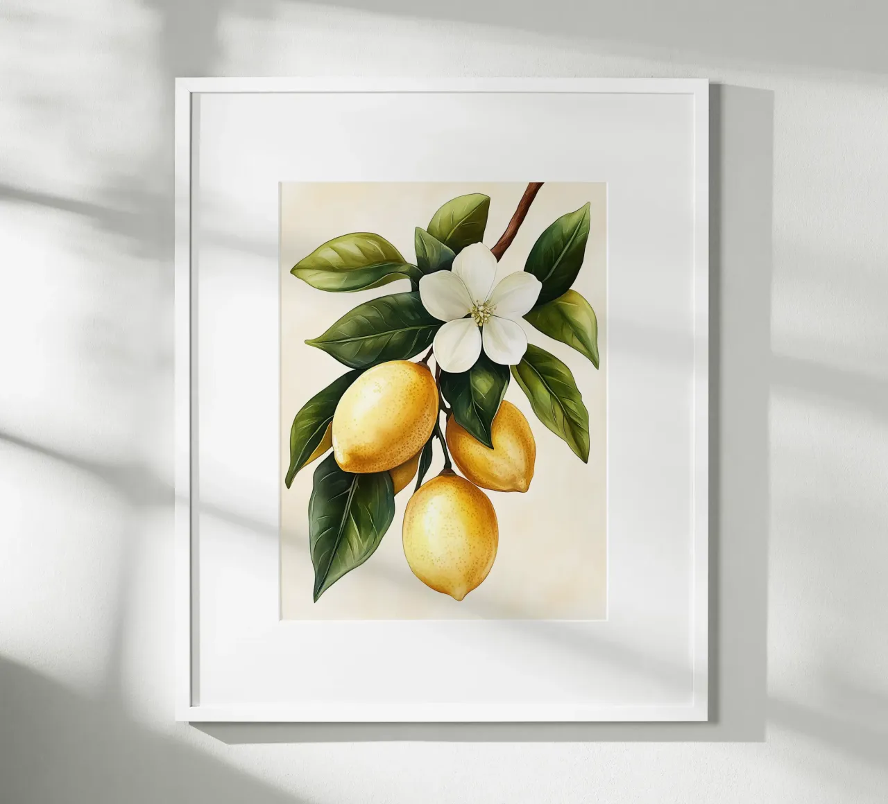 Ramo di limone poster da Spice & Style