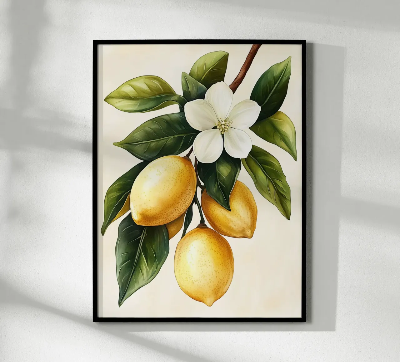 Ramo di limone poster da Spice & Style