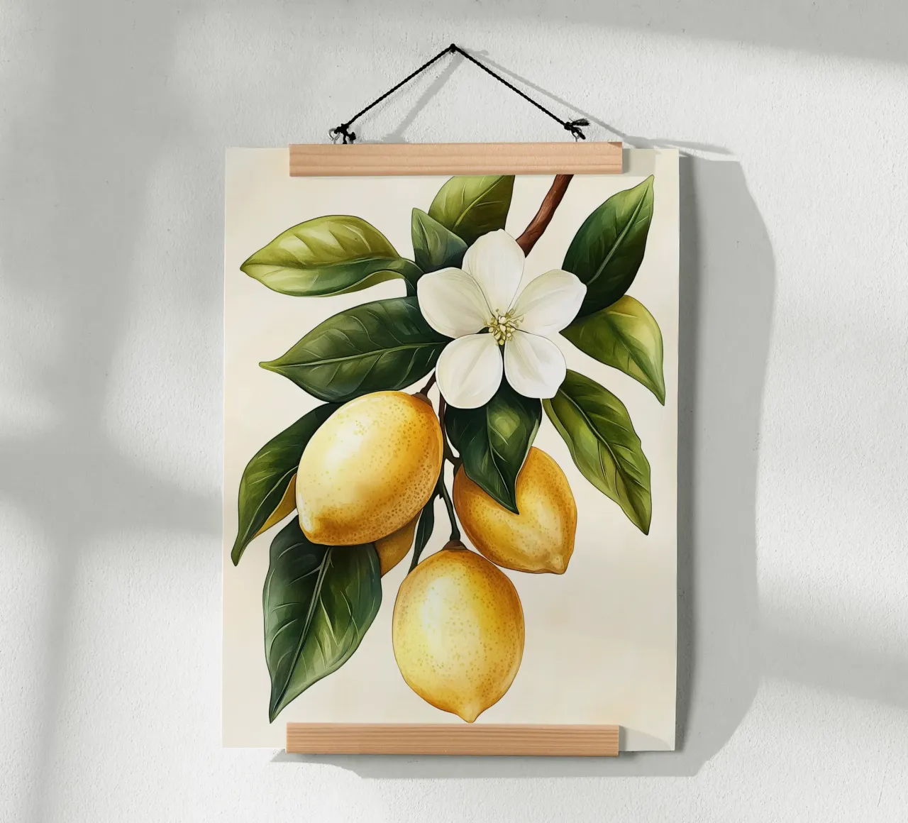 Ramo di limone poster da Spice & Style