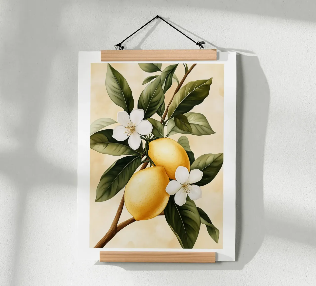 Limoni e fiori carta hahnemühle da Spice & Style
