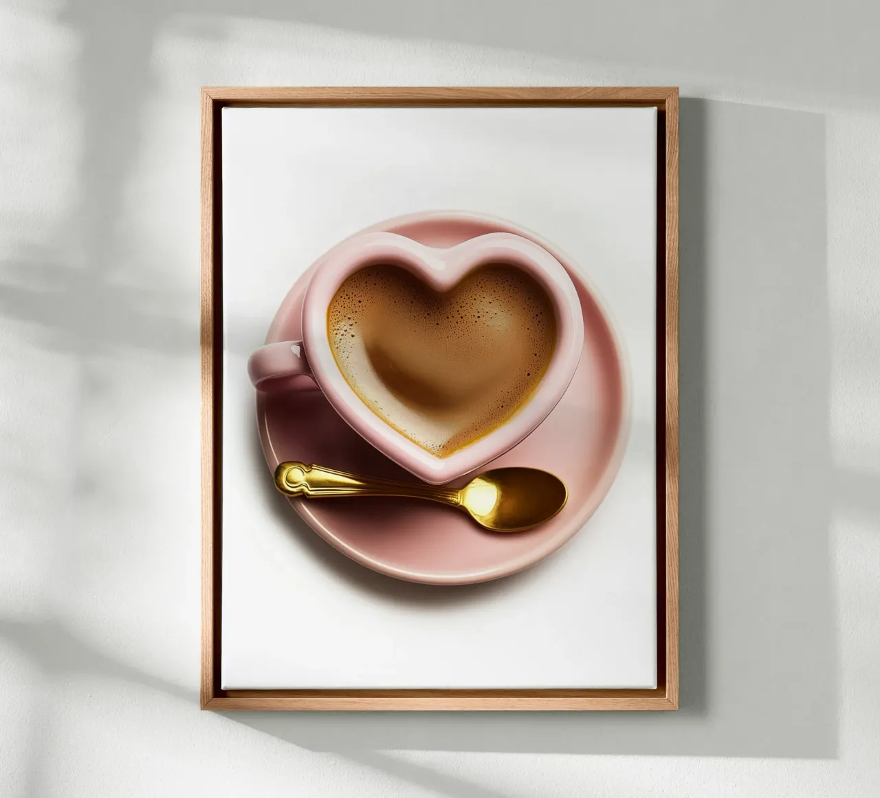 Tazza da caffè con cuore tela da Spice & Style