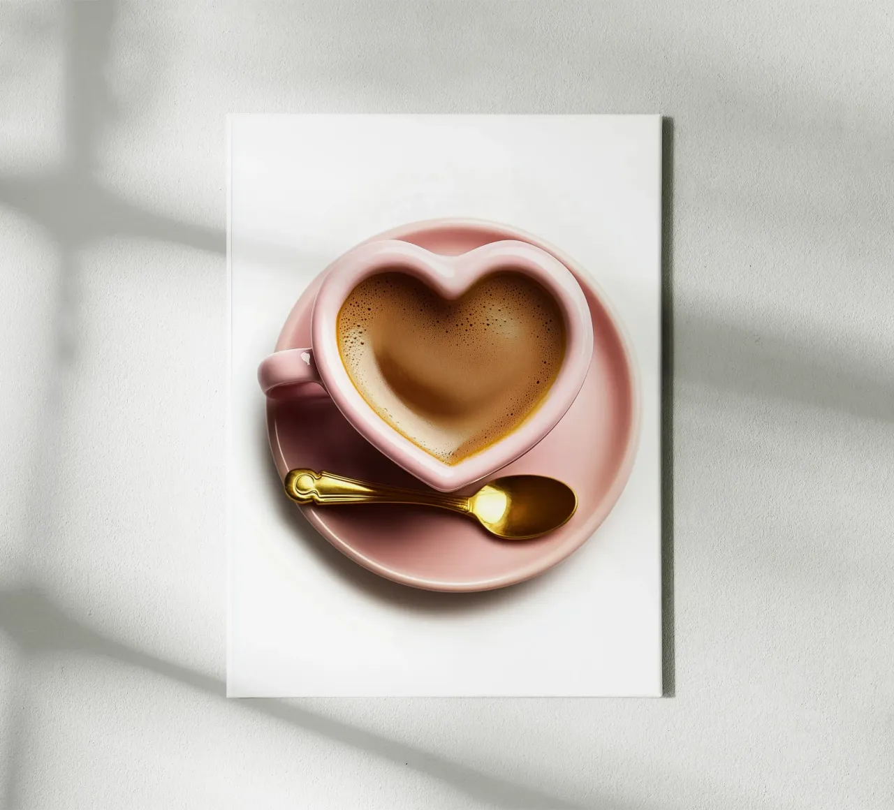 Tazza da caffè con cuore tela da Spice & Style