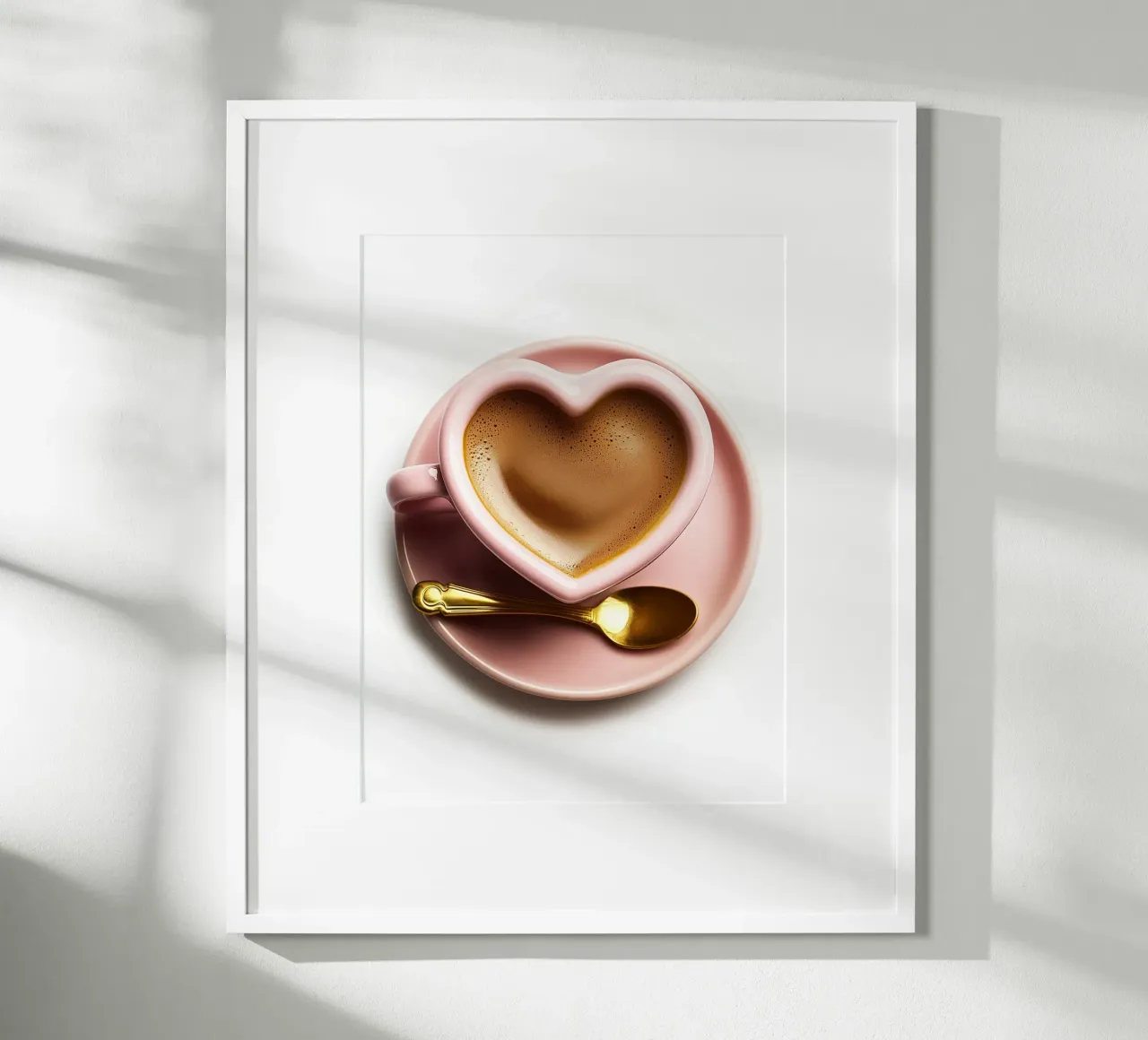 Tazza da caffè con cuore carta hahnemühle da Spice & Style