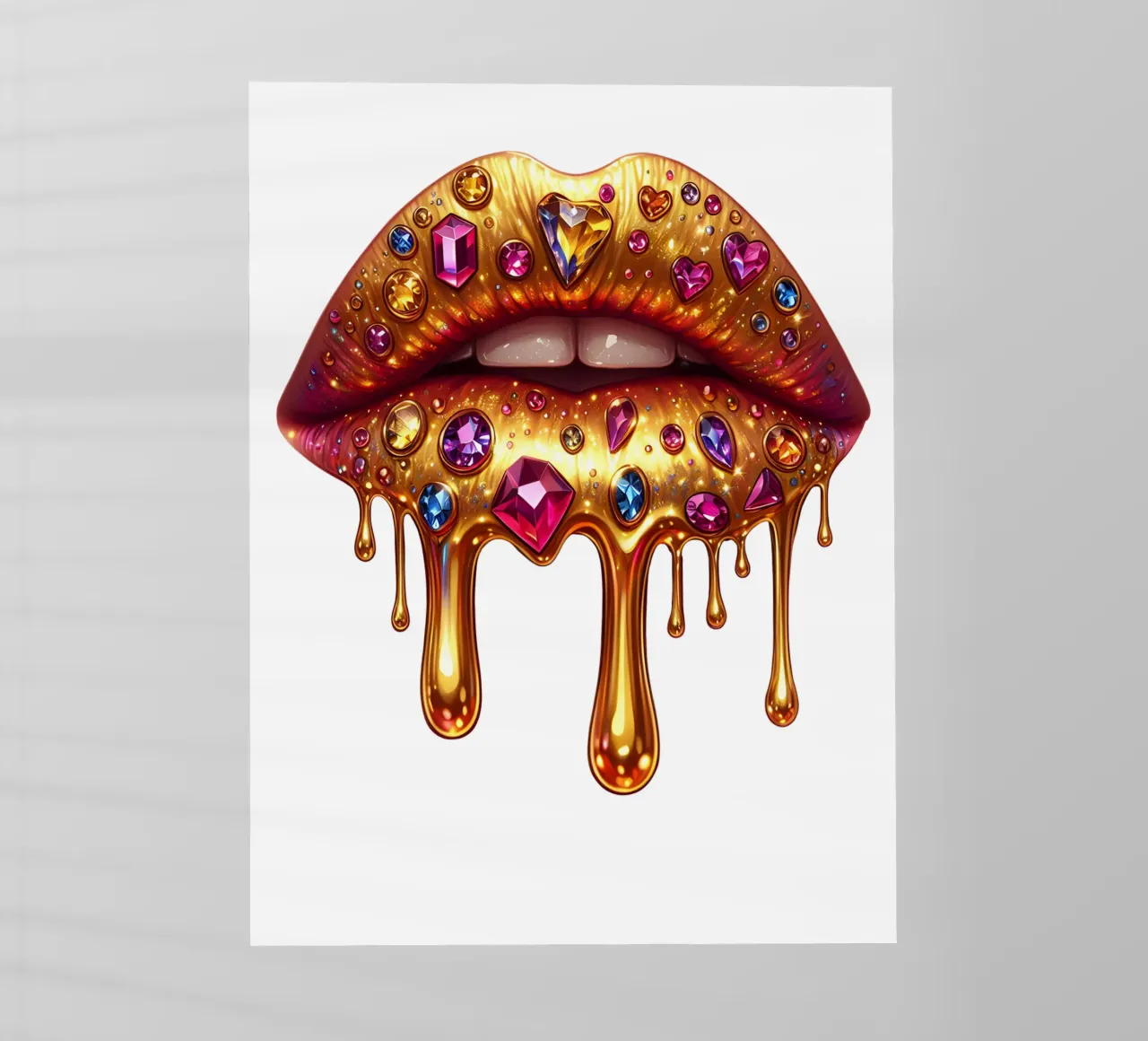 MODA LIPS pellicola backlit da ARTOMATIC