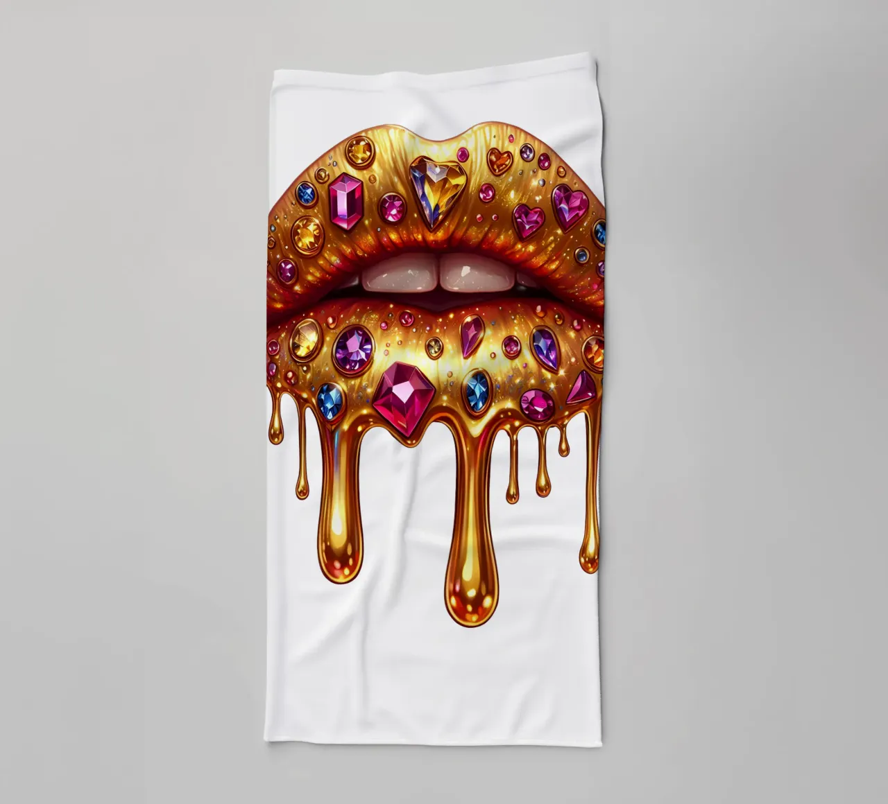 MODA LIPS asciugamano da bagno da ARTOMATIC