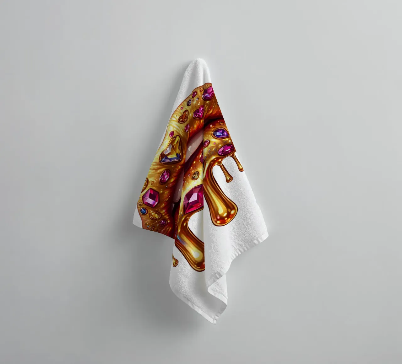 MODA LIPS asciugamano da bagno da ARTOMATIC