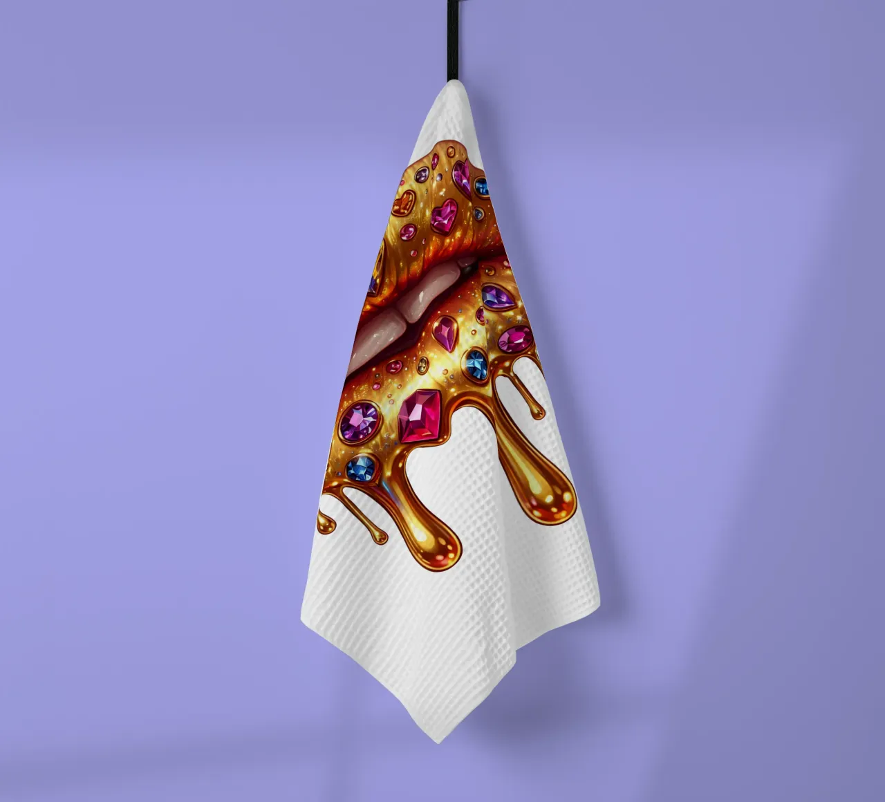 MODA LIPS canovaccio da cucina da ARTOMATIC