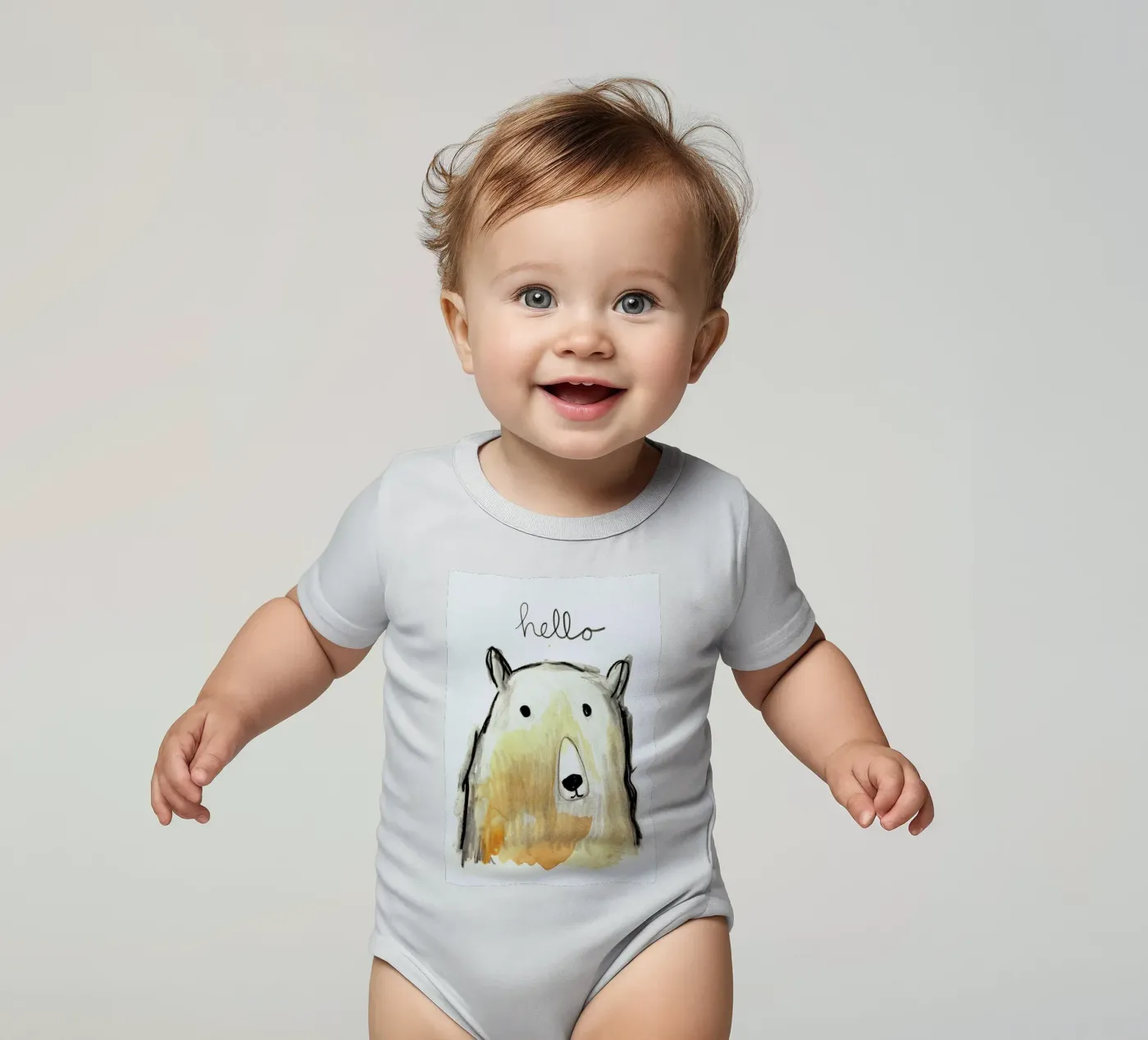 Hello Bear body bébé de Farina Kuklinski