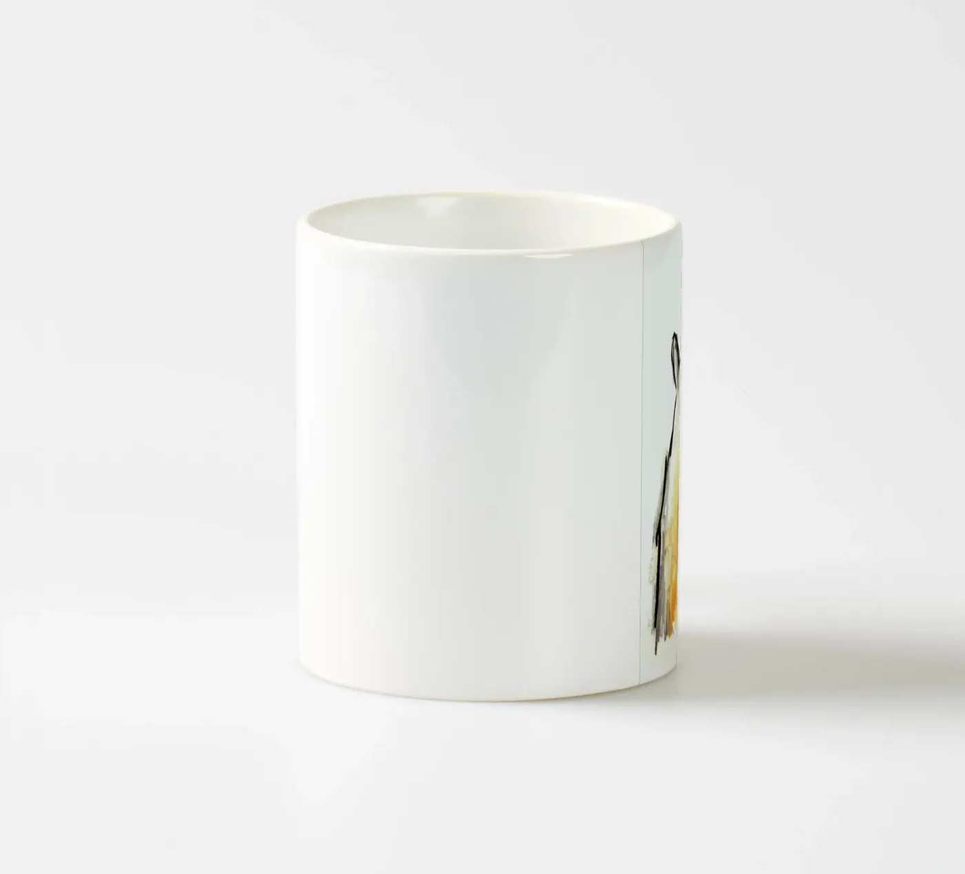 Hello Bear ceramic mug by Farina Kuklinski