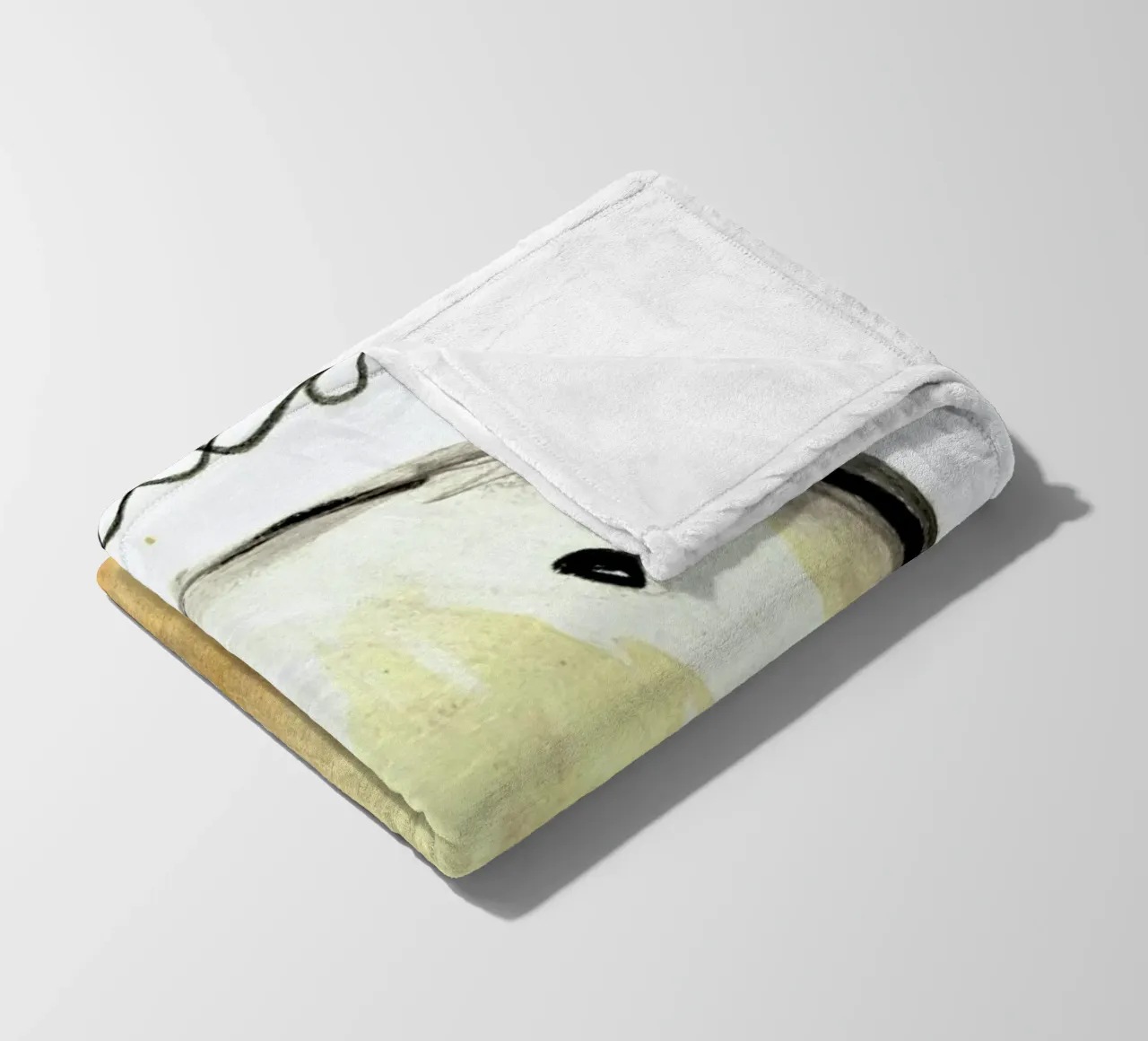 Hello Bear Fleecedecke von Farina Kuklinski