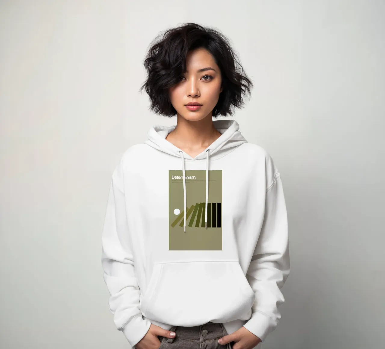 Determinism felpa con cappuccio da Genís Carreras