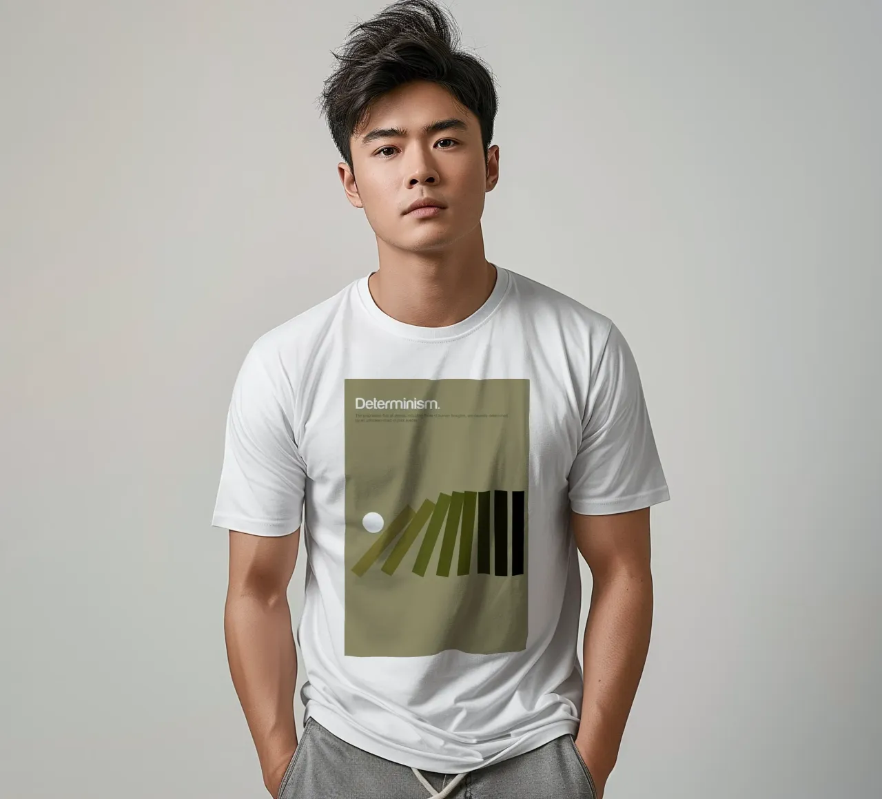 Determinism t-shirt da Genís Carreras