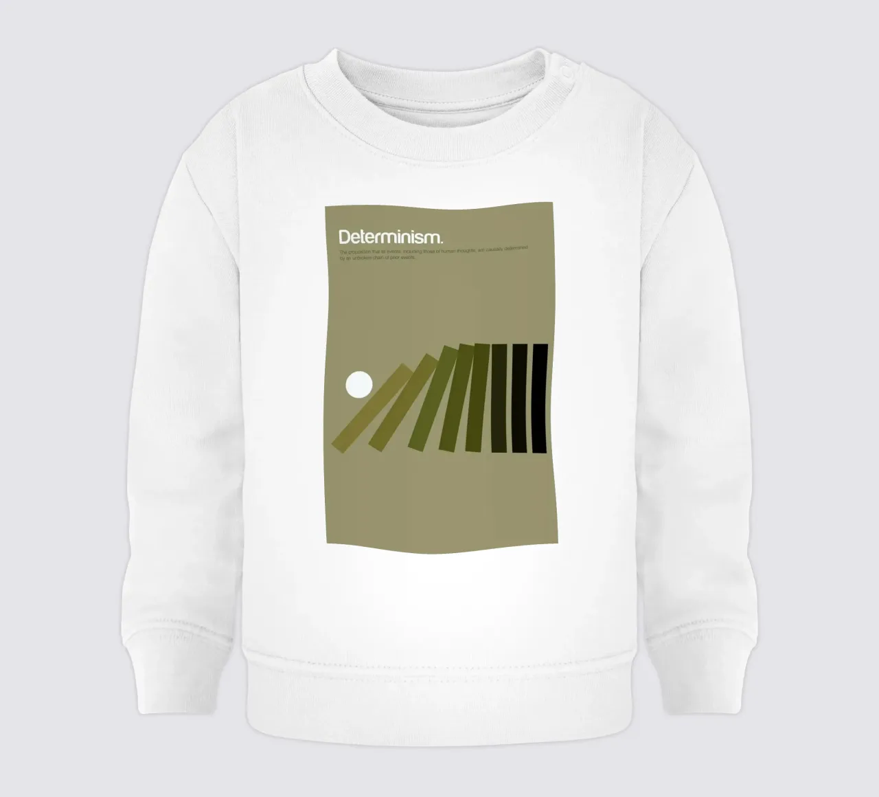 Determinism sudadera de bebé de Genís Carreras