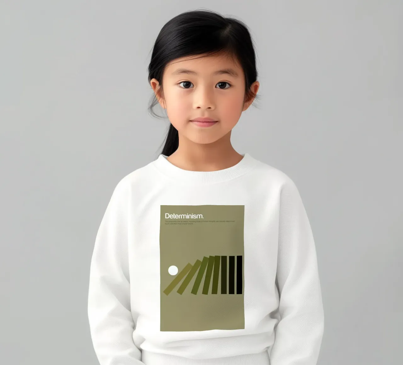 Determinism felpa bambino da Genís Carreras