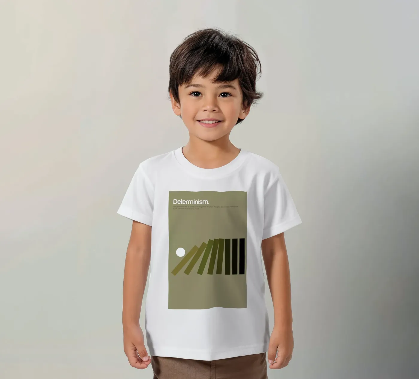 Determinism Kinder T-Shirt von Genís Carreras