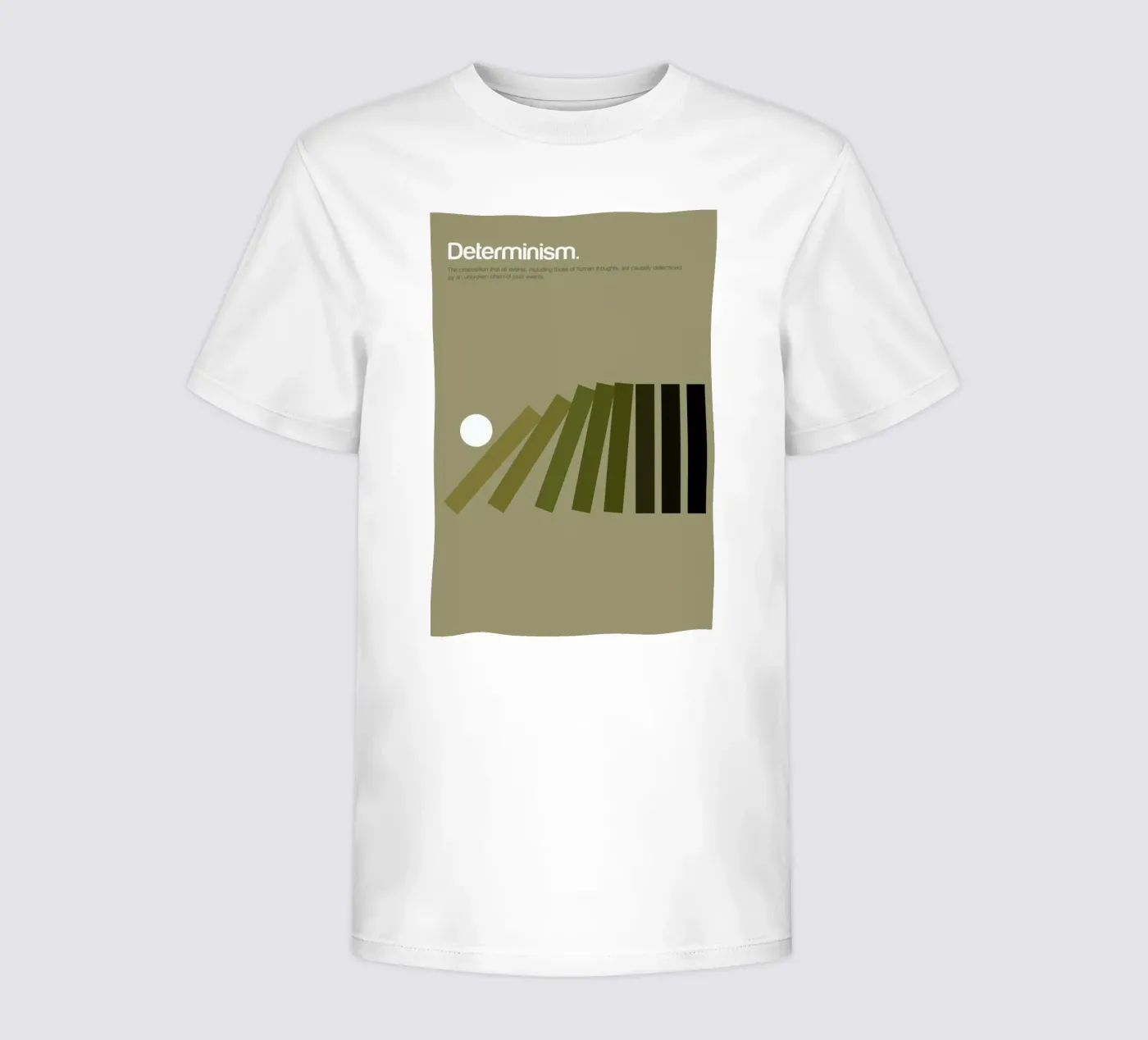Determinism t-shirt bambini da Genís Carreras