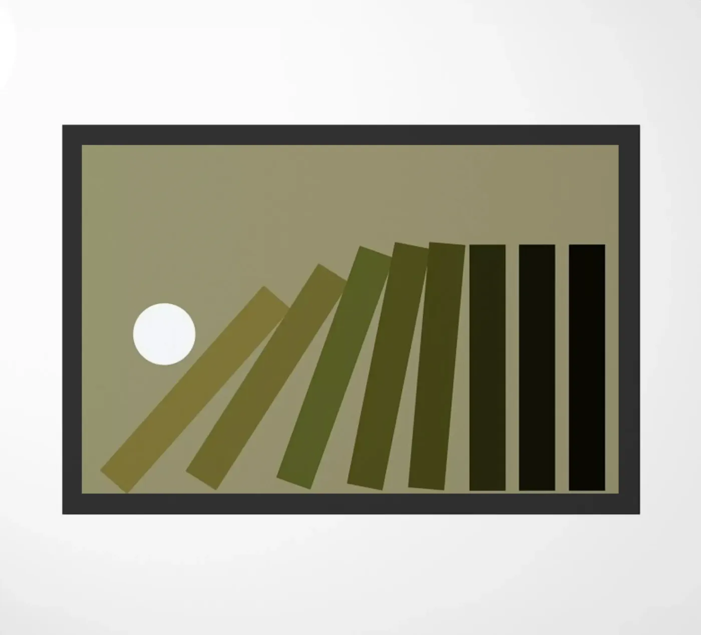 Determinism doormat by Genís Carreras