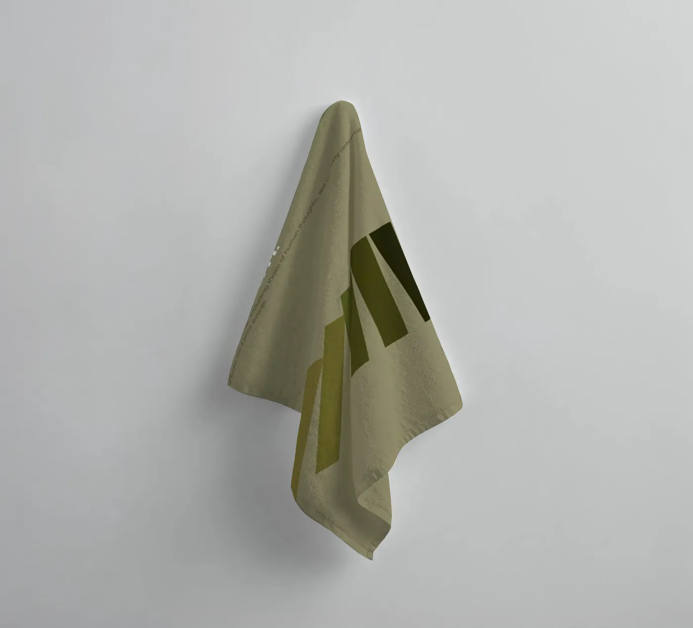 Determinism towel by Genís Carreras