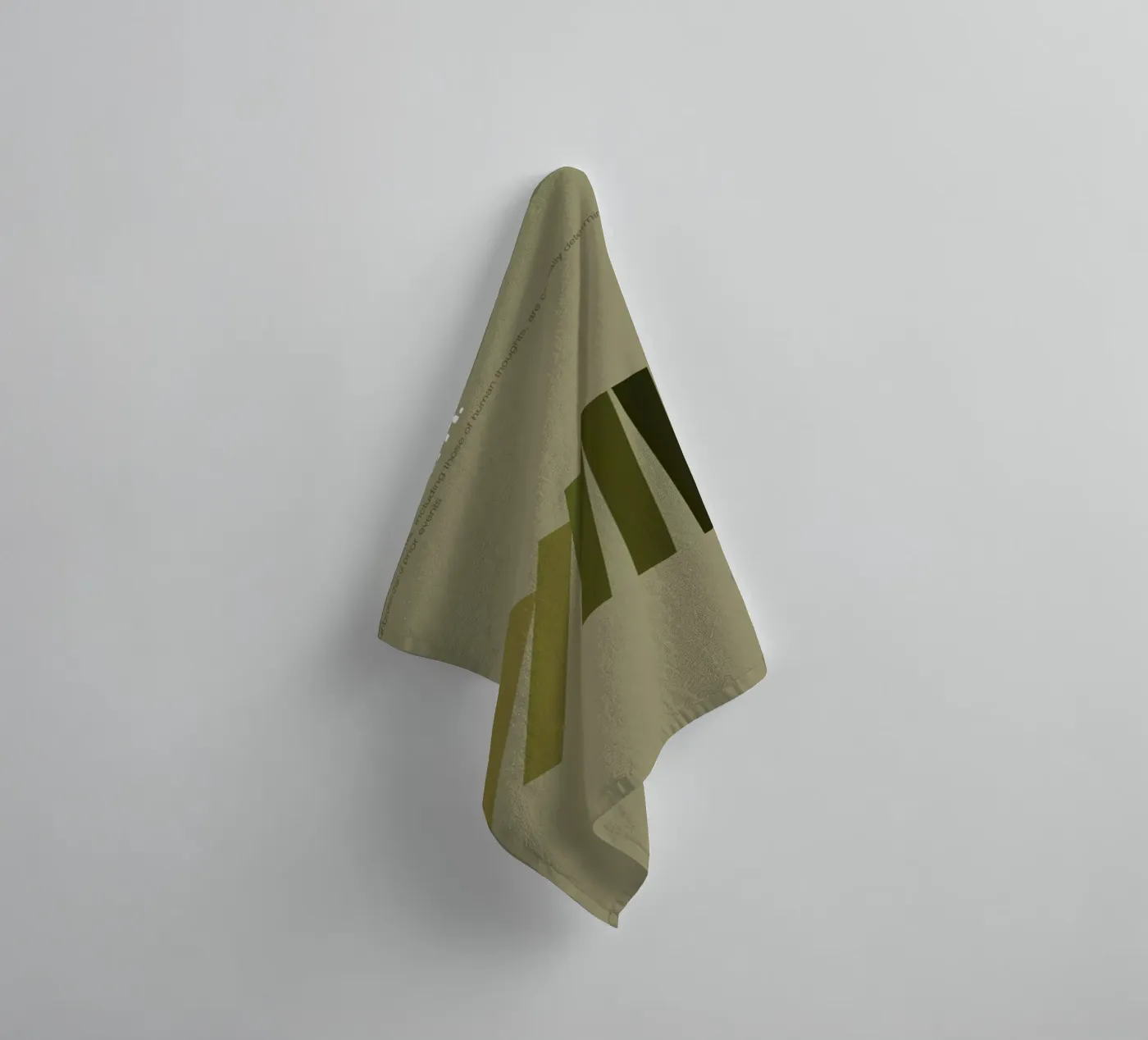 Determinism towel by Genís Carreras
