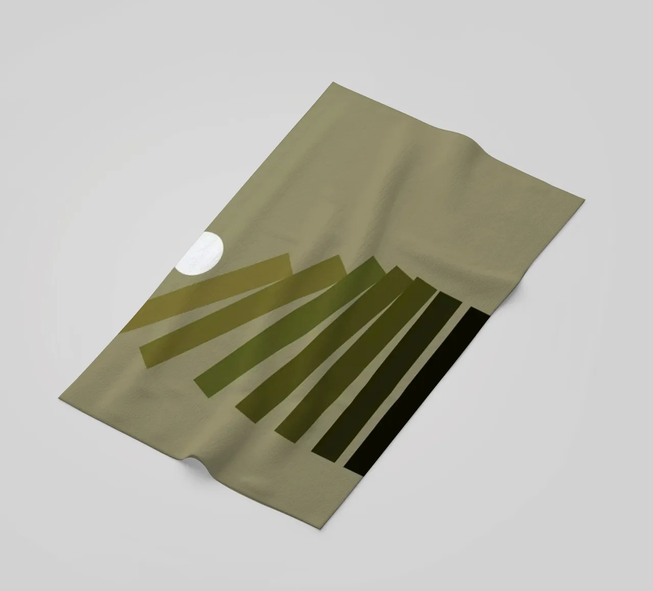 Determinism beach towel by Genís Carreras