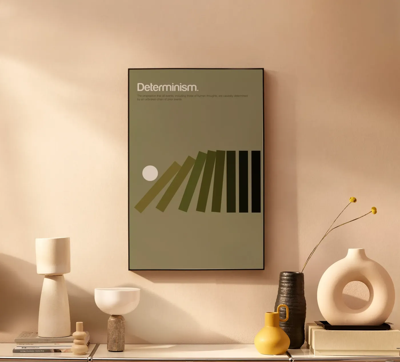 Determinism Acryl-Glas von Genís Carreras