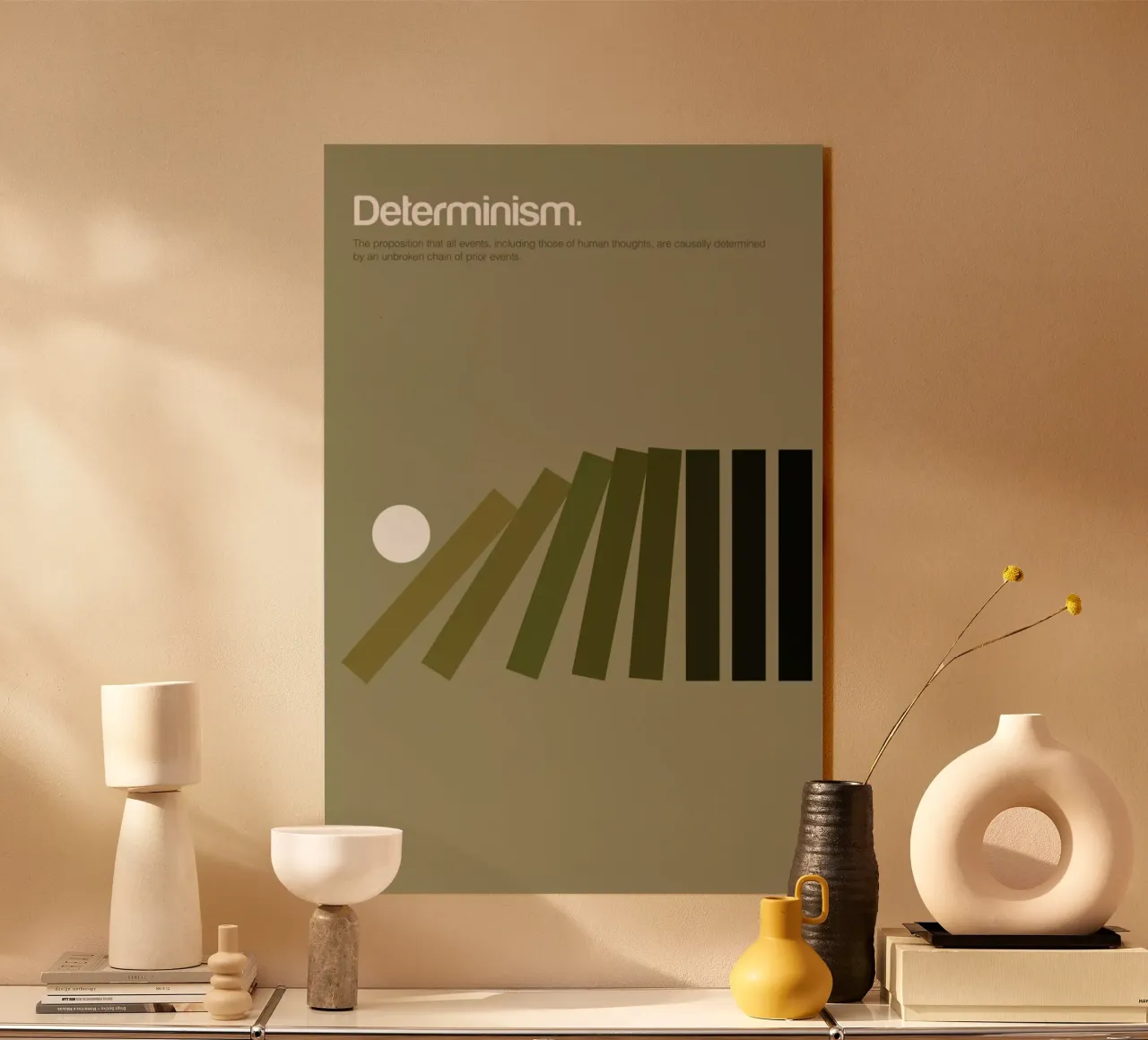 Determinism Acryl-Glas von Genís Carreras