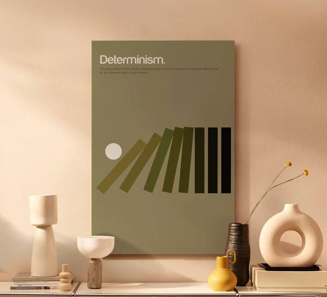 Determinism alluminio dibond da Genís Carreras