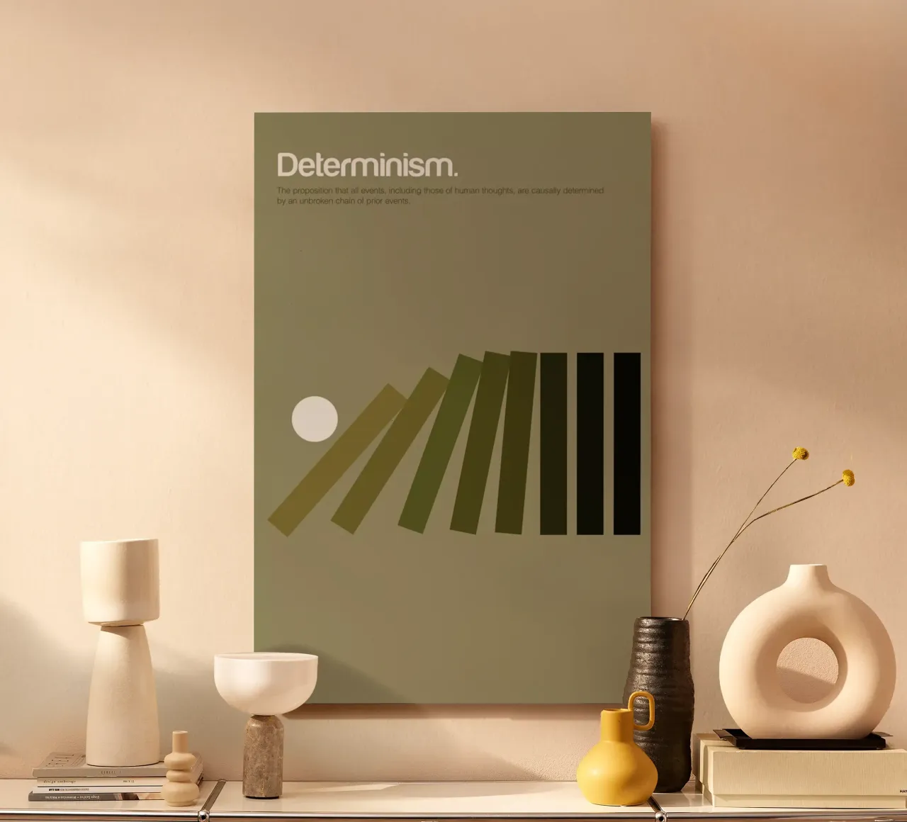 Determinism alluminio dibond da Genís Carreras