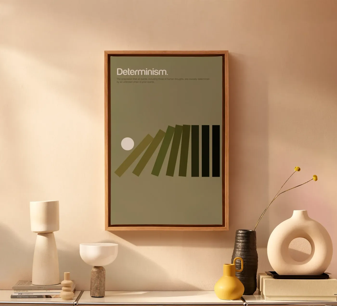 Determinism canvas van Genís Carreras