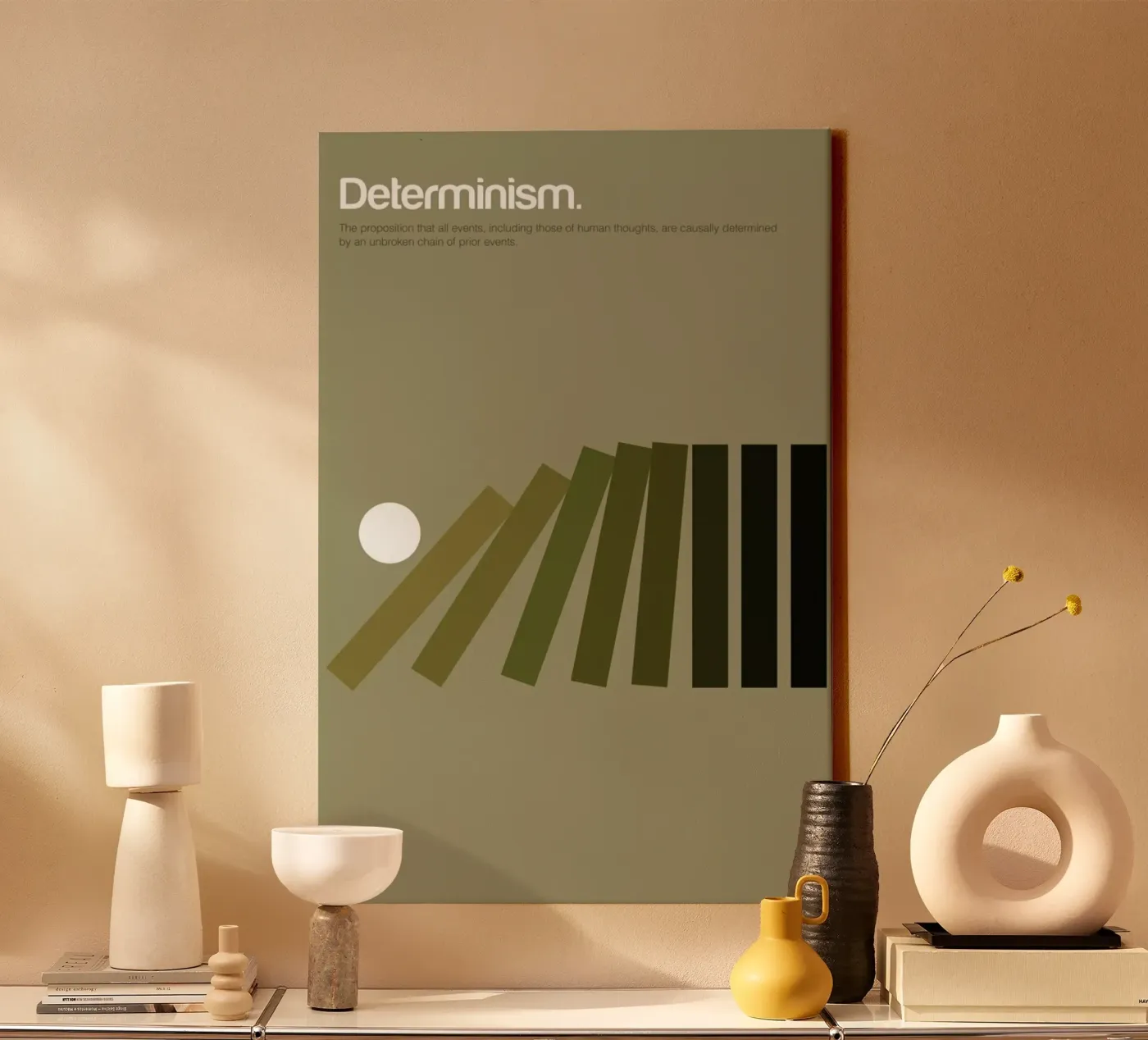 Determinism canvas van Genís Carreras