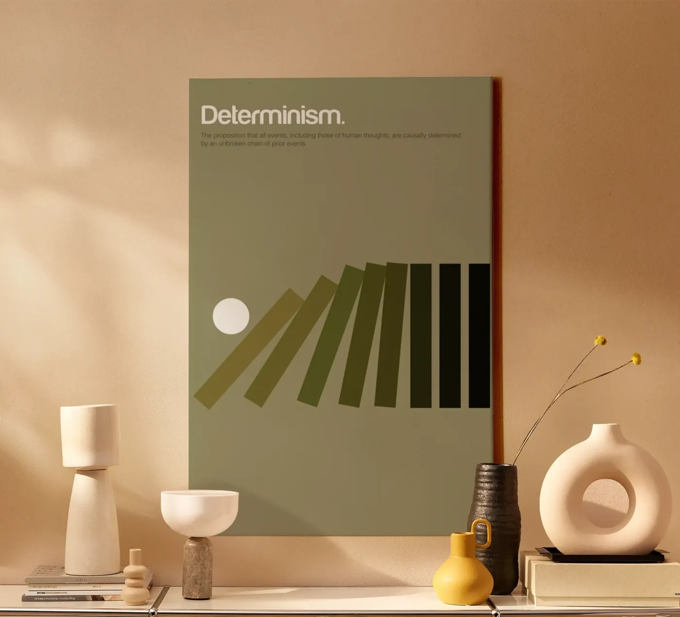 Determinism canvas van Genís Carreras