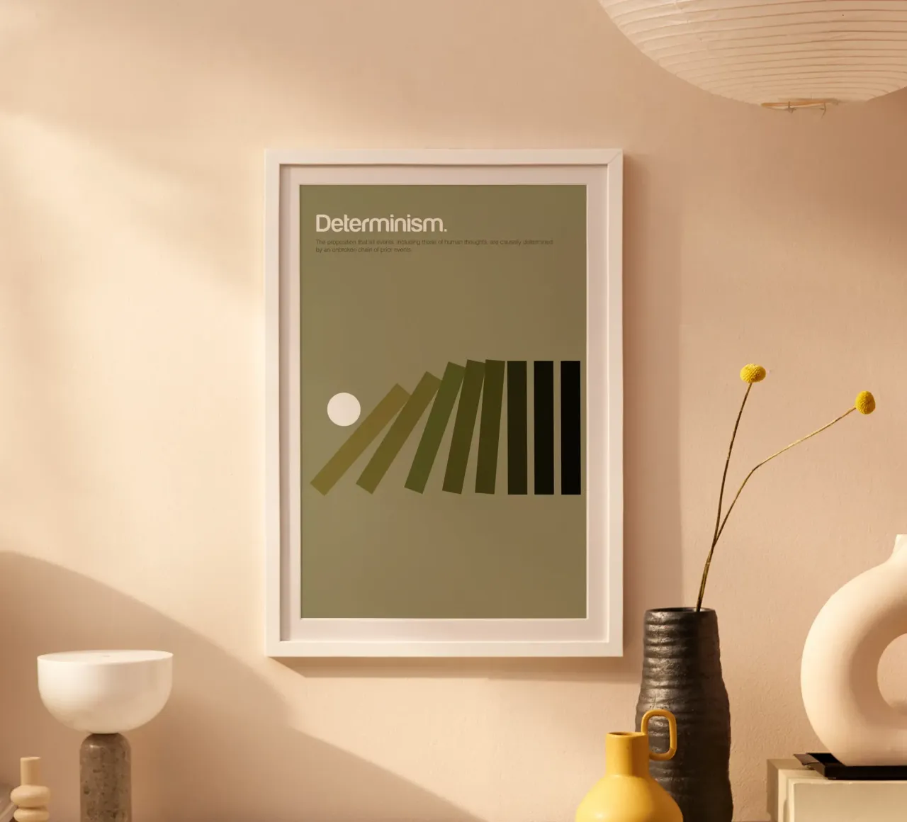 Determinism poster da Genís Carreras