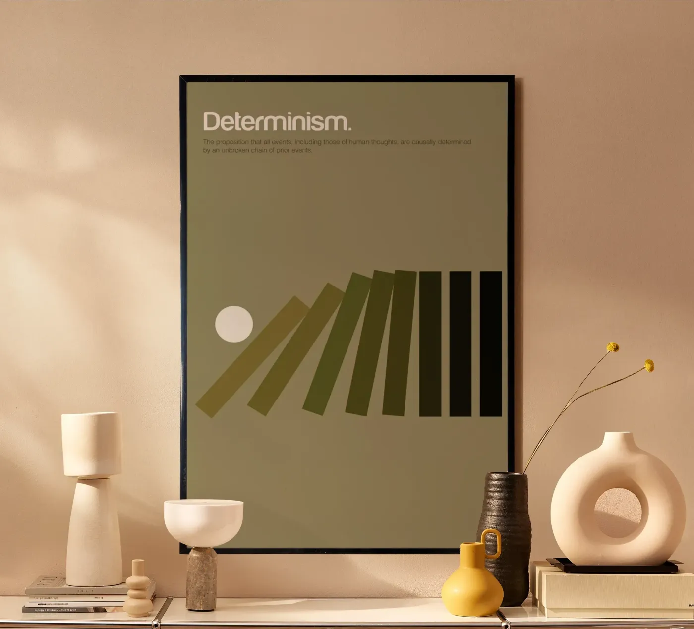 Determinism poster de Genís Carreras