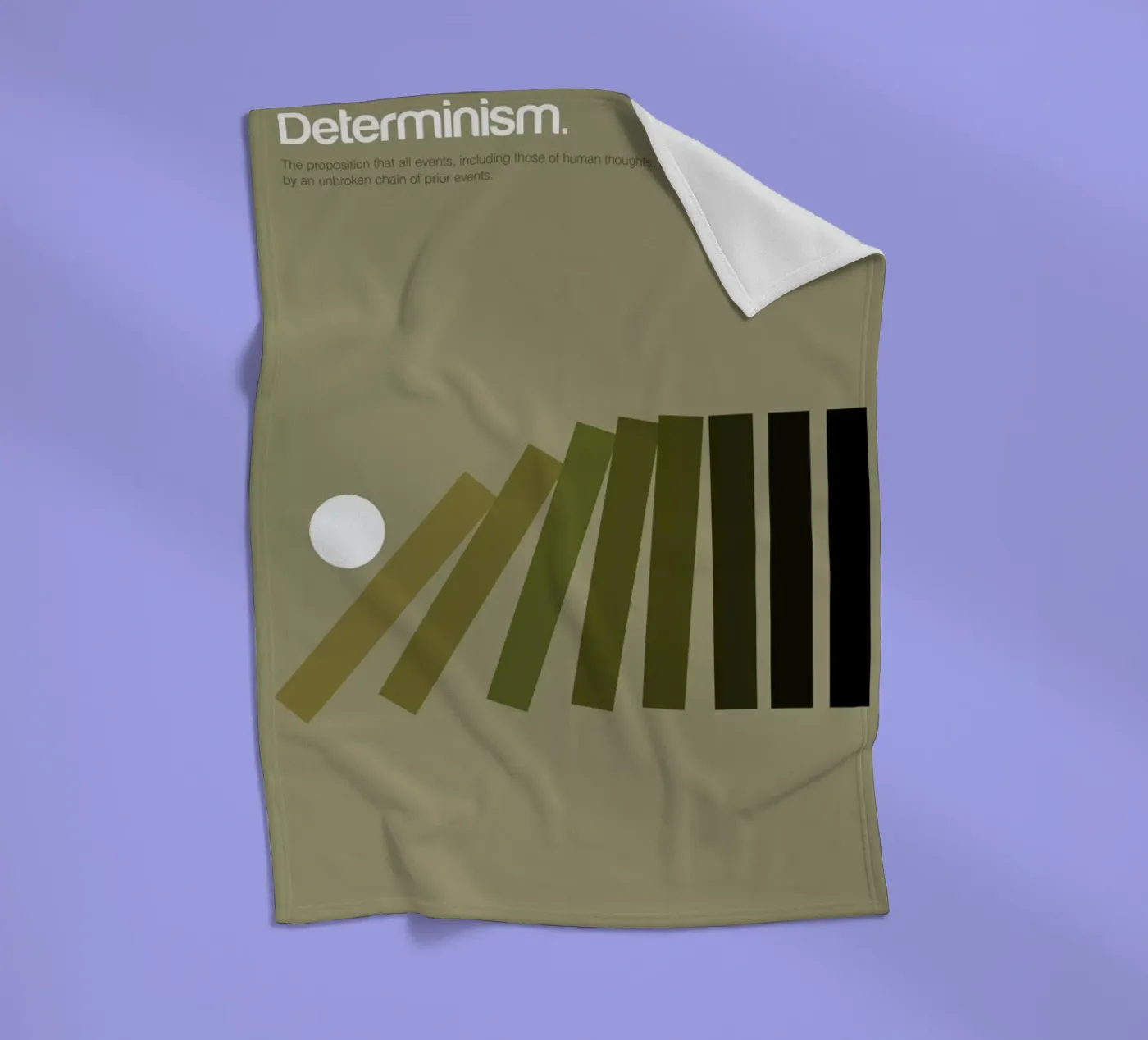Determinism fleecedeken van Genís Carreras