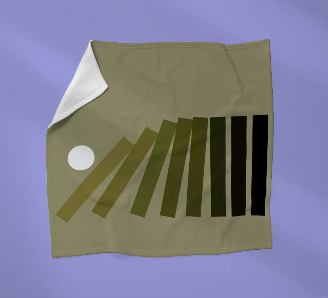 Determinism Fleecedecke von Genís Carreras