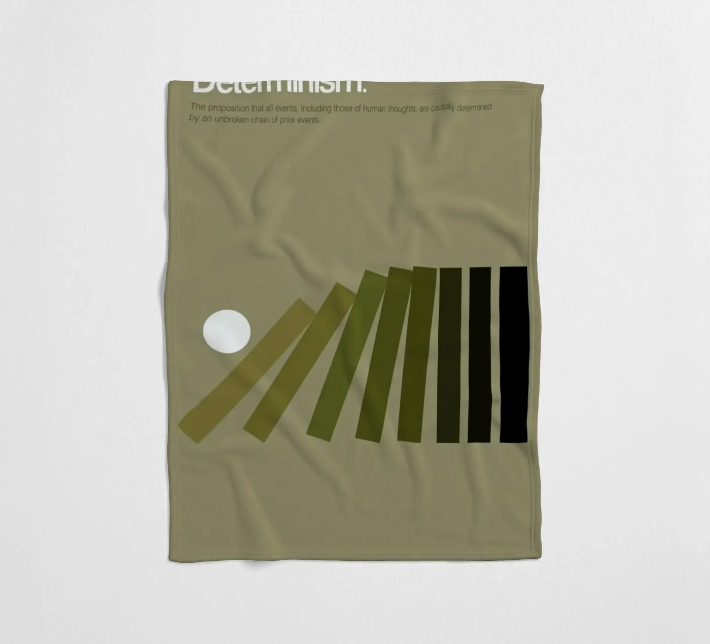 Determinism coperta in pile da Genís Carreras