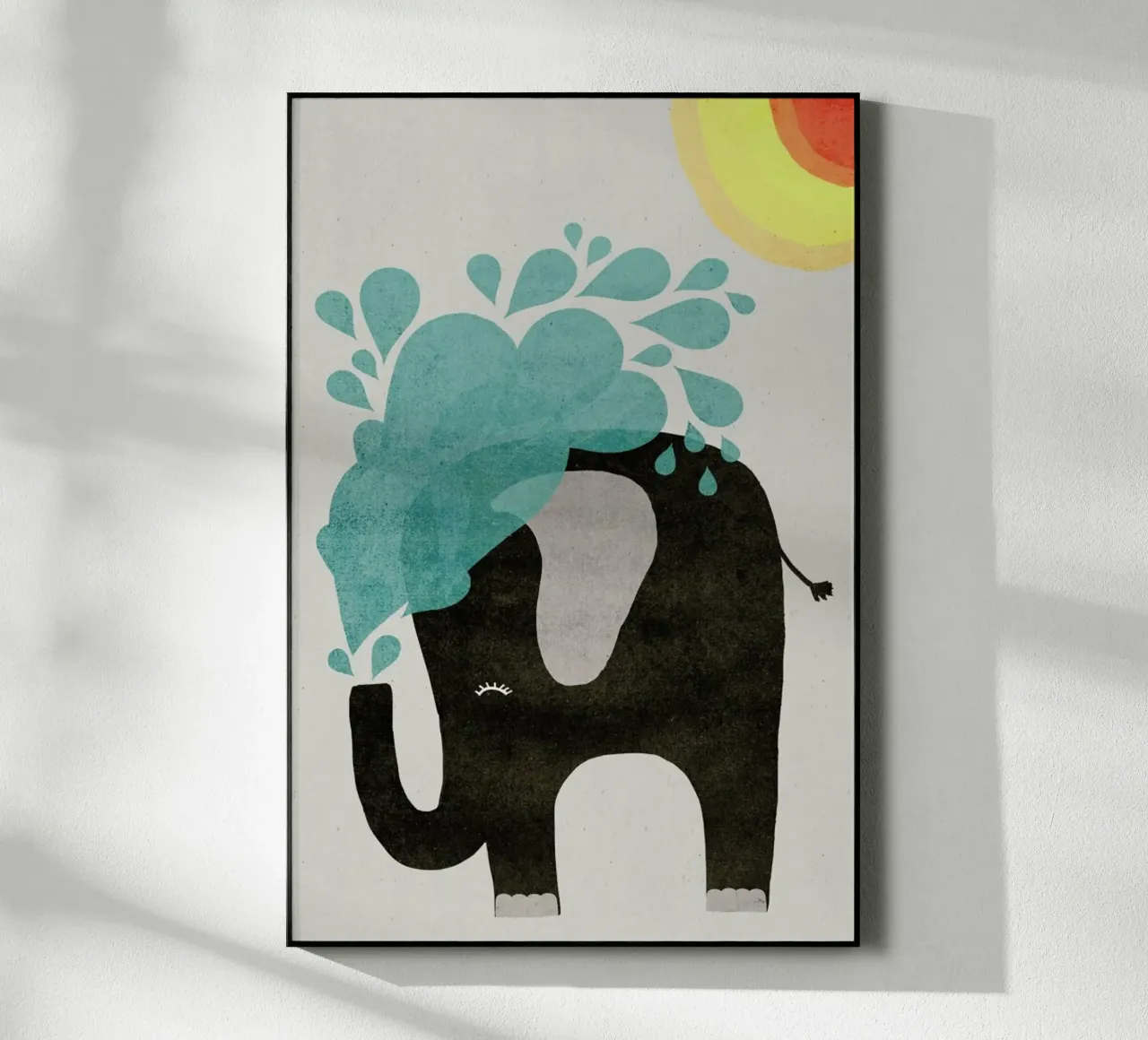 Funny Elephant 2 plexiglass da treechild