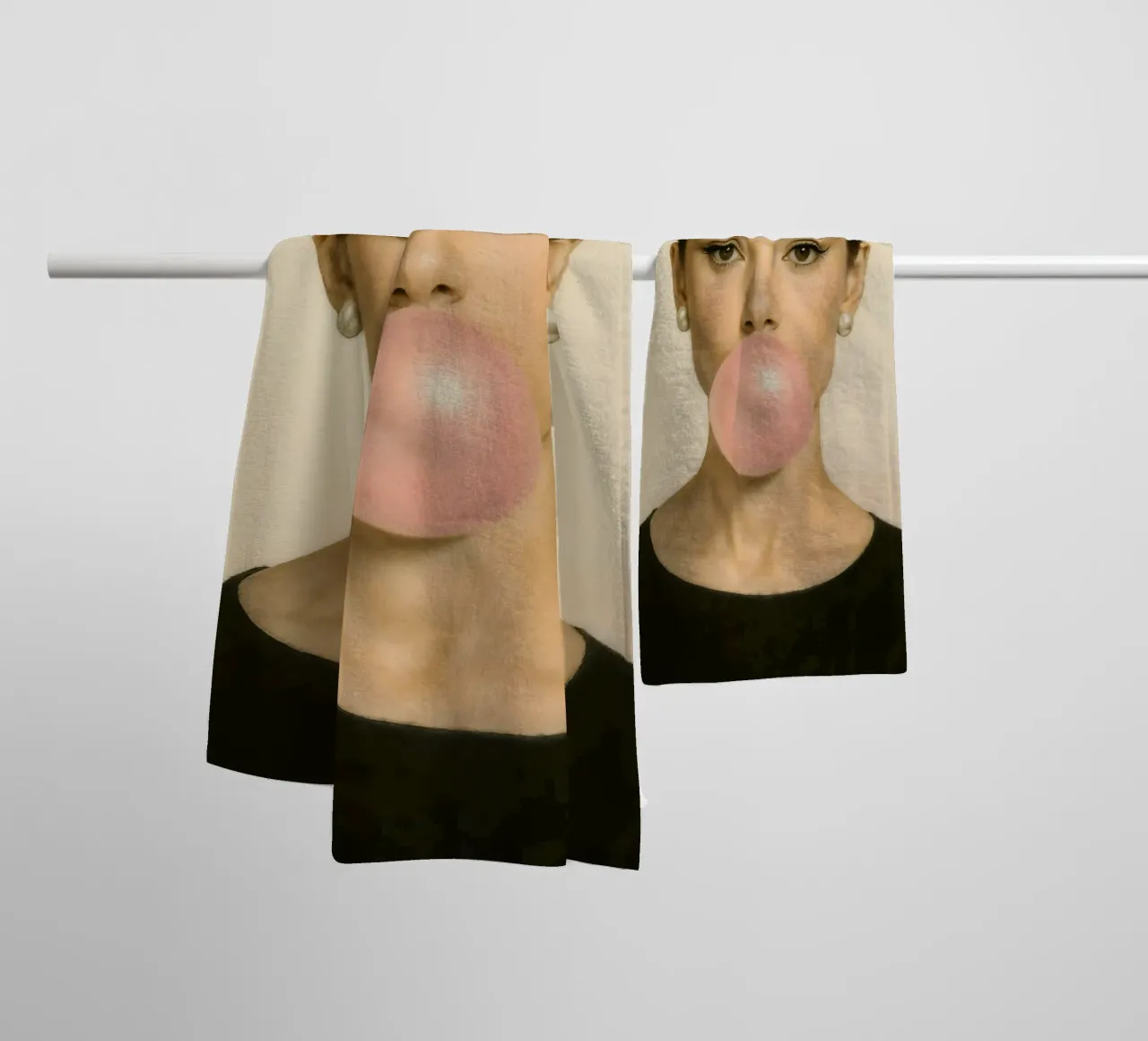 Icône hollywoodienne - Audrey serviette de bain de CNTRL