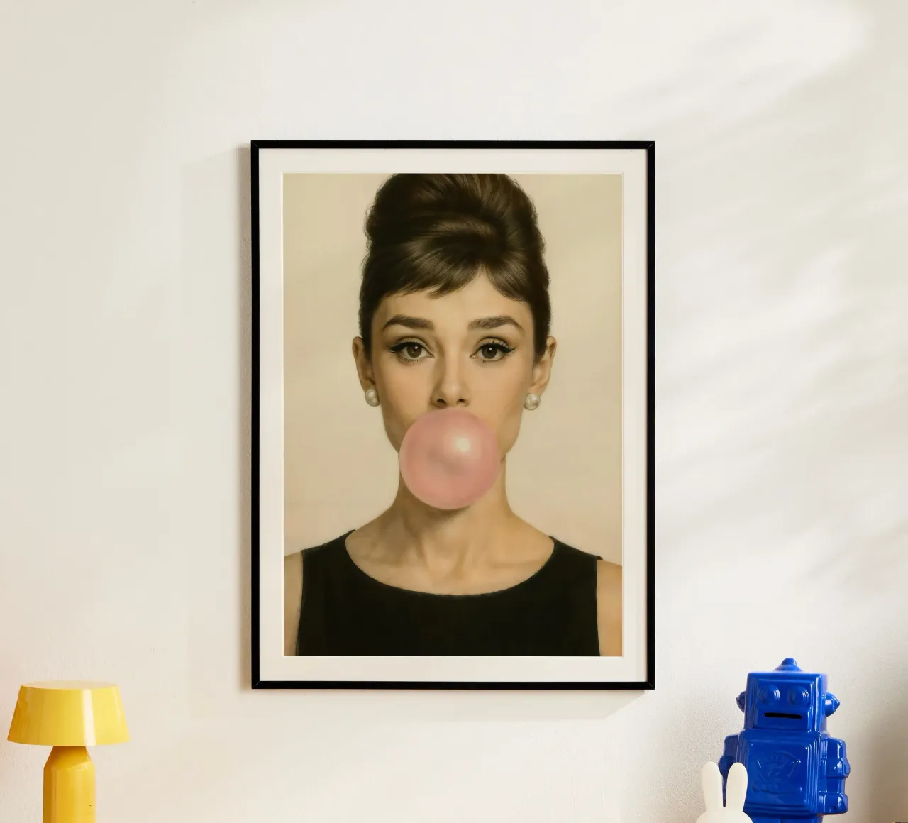 Icona di Hollywood - Audrey poster con telaio in plastica da CNTRL