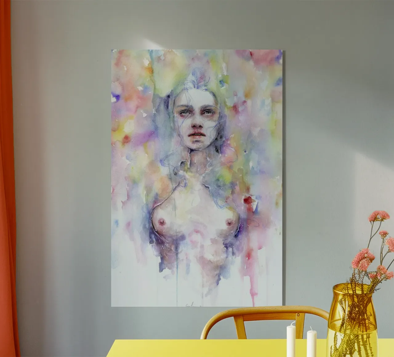 Emerged plexiglass da agnes-cecile