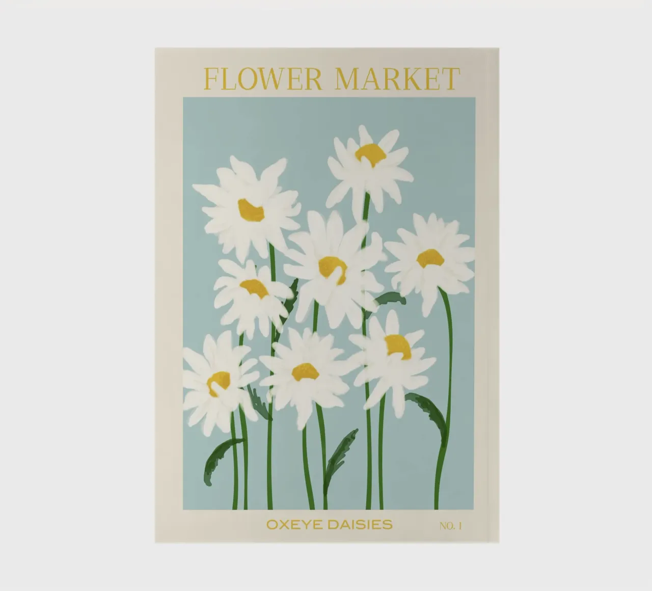 Mercato dei fiori - Margherite dall'occhio di bue diario da Gale Switzer