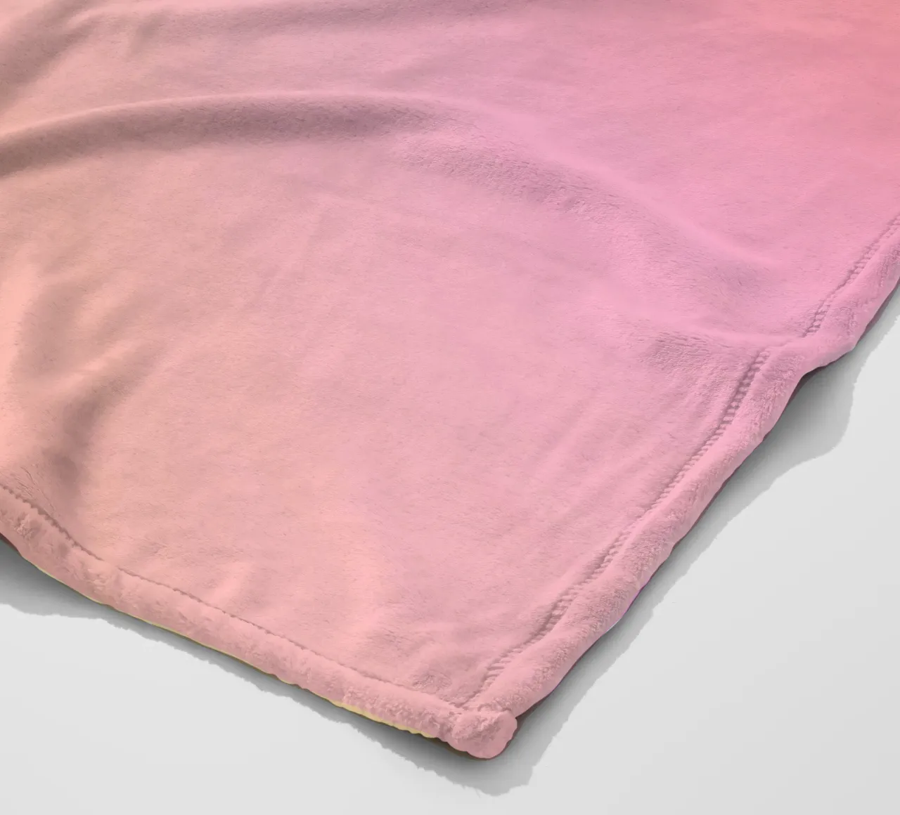 YAY Pastello Candy Arcobaleno Gradiente coperta in pile da Dominique Vari Words
