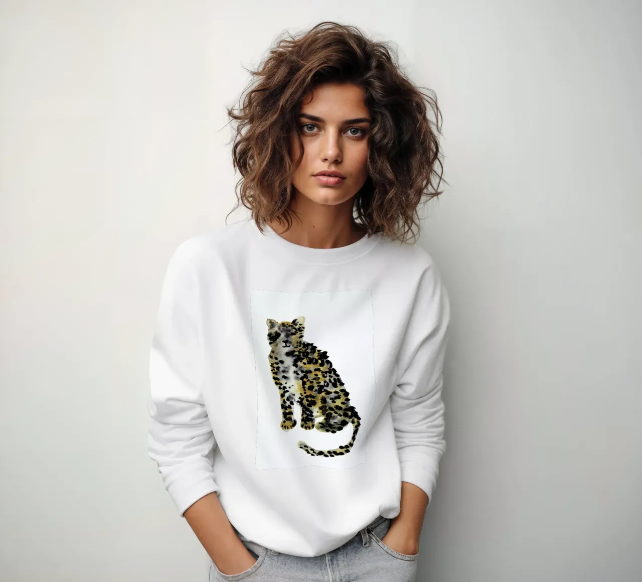 Leopard II felpa da Farina Kuklinski