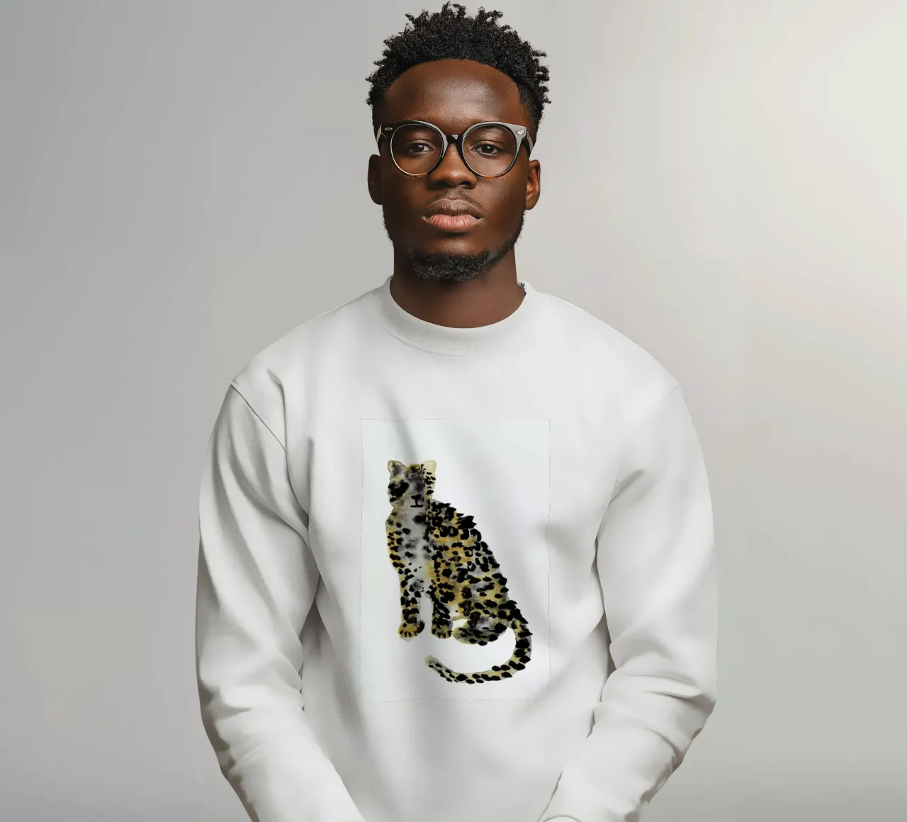 Leopard II felpa da Farina Kuklinski