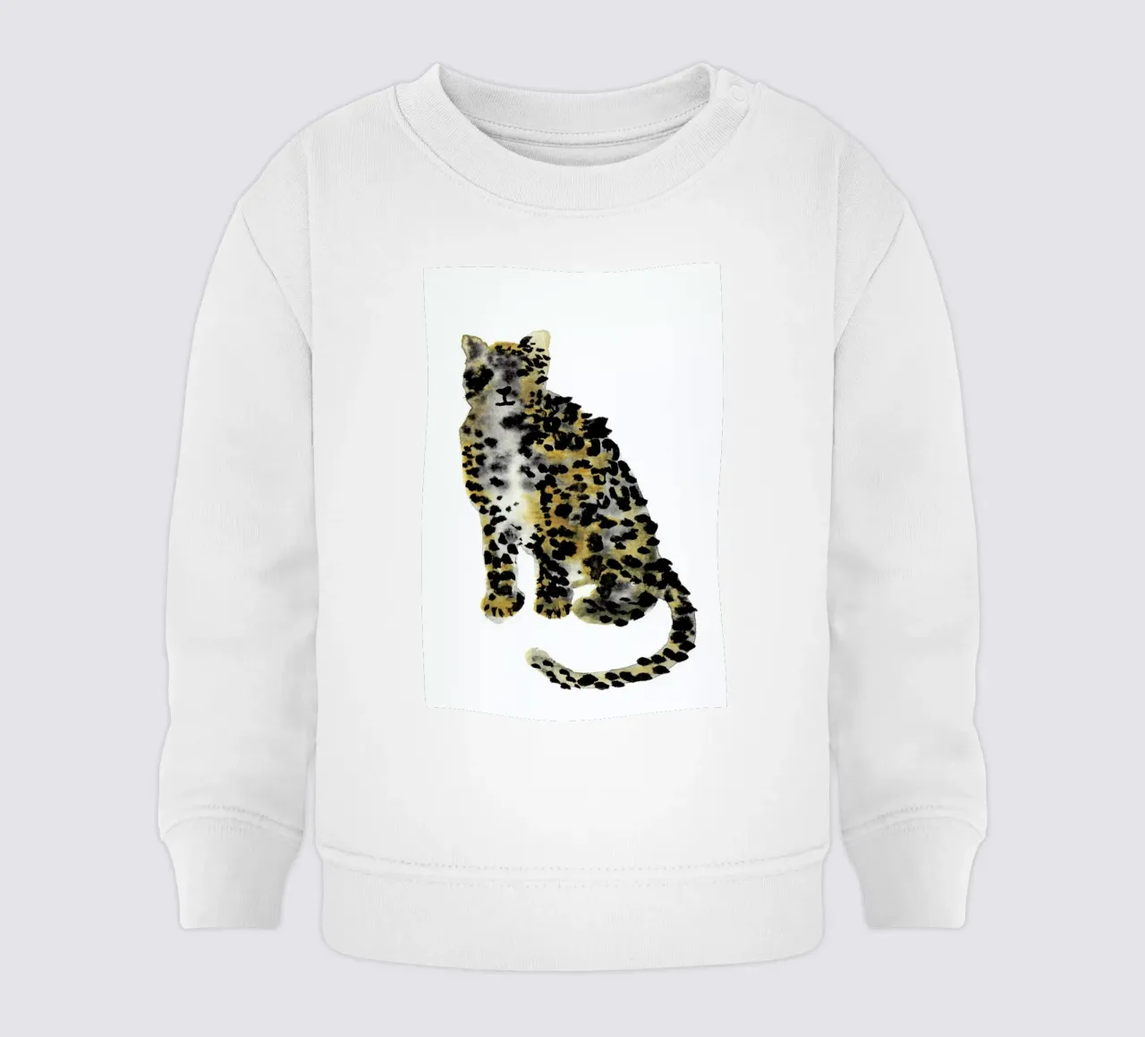 Leopard II felpa neonato da Farina Kuklinski