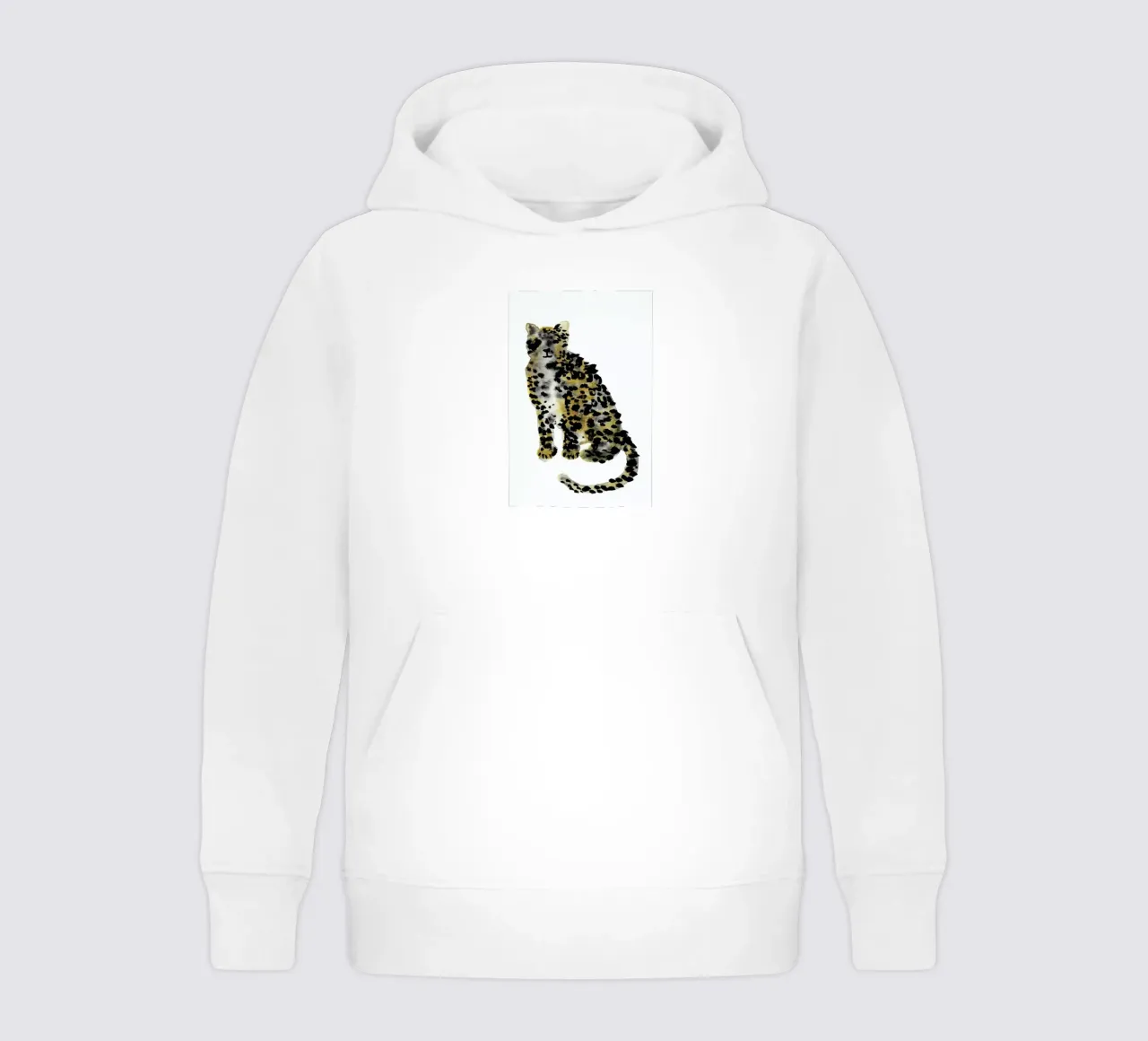 Leopard II felpa bambino con cappuccio da Farina Kuklinski